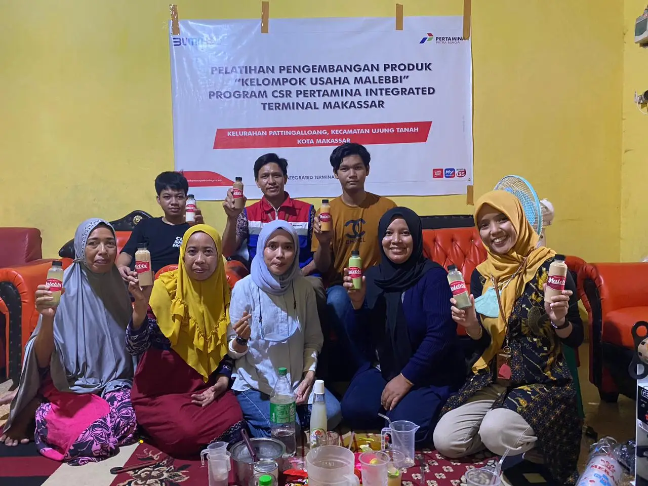 Pelatihan Pengembangan Produk Kelompok Malebbi