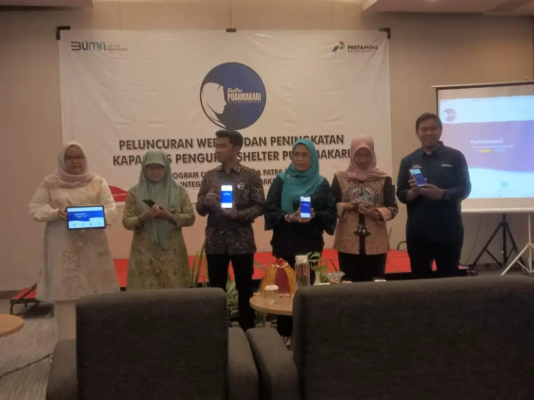Peluncuran Website dan peningkatan Kapasitas Pengurus Shelter Puanmakari