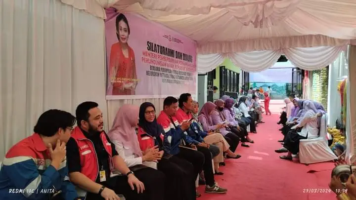 Kunjungan Ibu Menteri Pemberdayaan Perempuan dan Perlindungan Anak Republik Indonesia ke Shelter Puanmakari