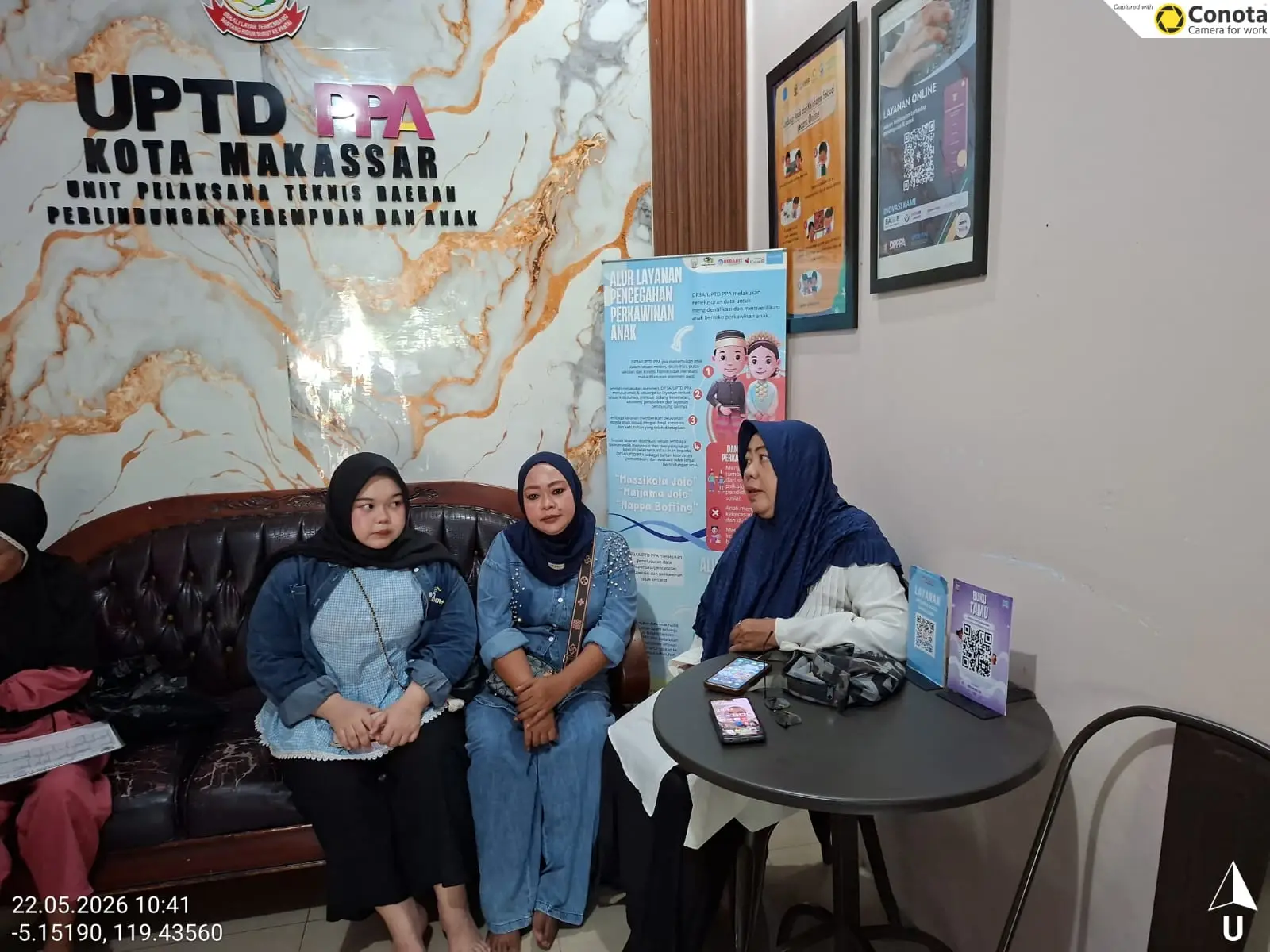 Melakukan pendampingan di UPT PPA bagi anak yang ingin melanjutkan sekolahnya namun Ijazah masih di tahan oleh pihak sekolah dengan alasan ada perbaikan nilai